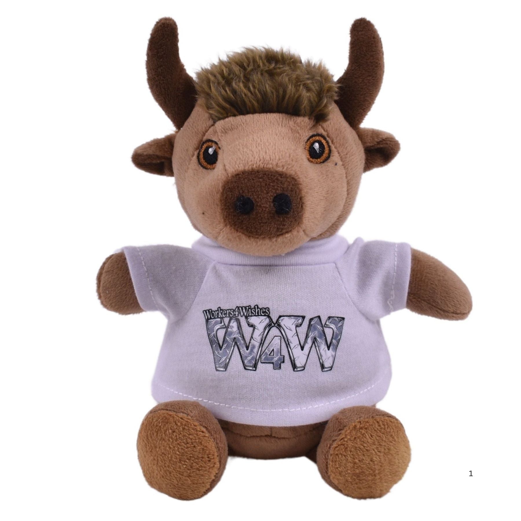 Bernie le Bison, peluche MiniMe personnalisable