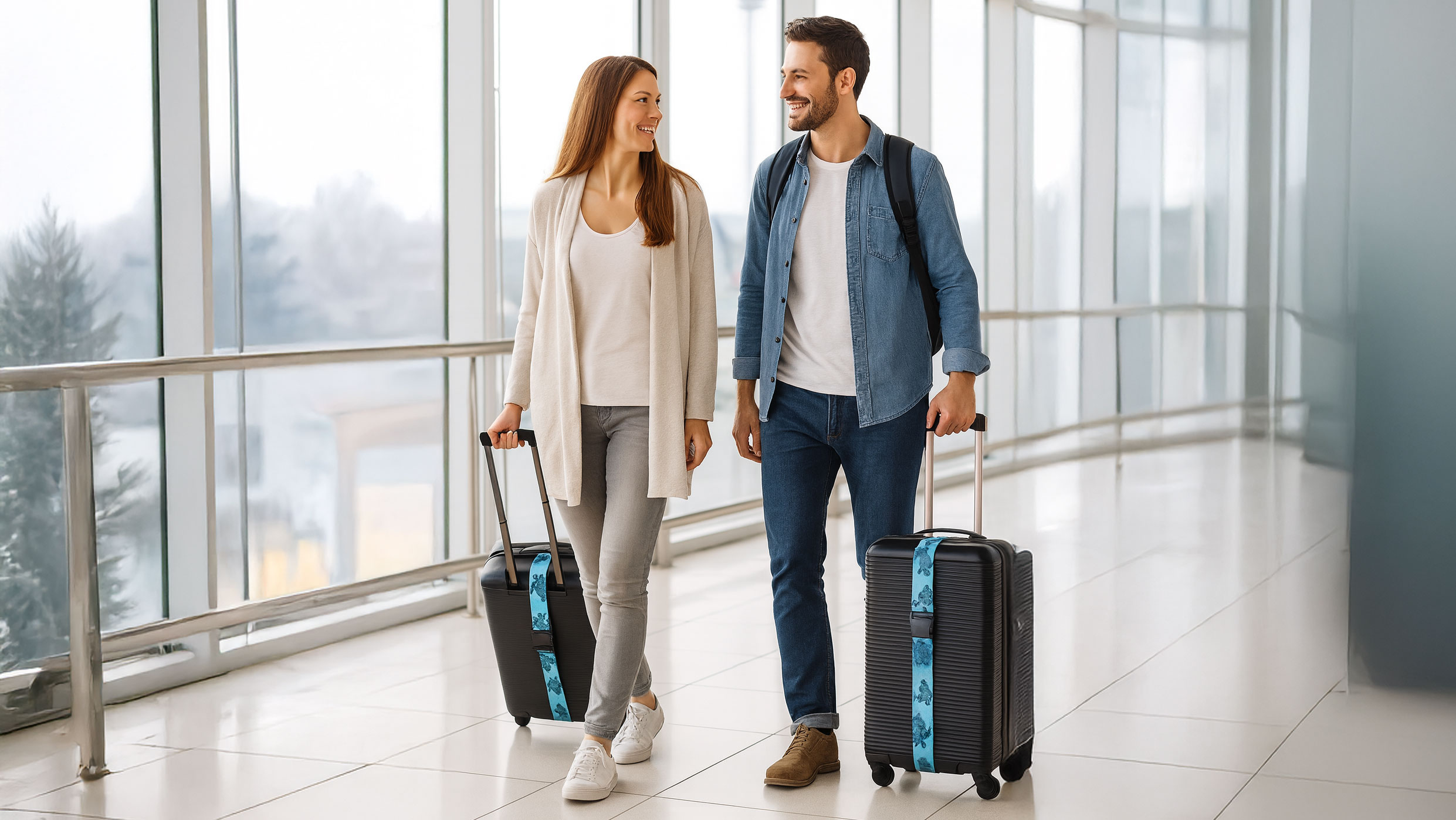 Sangles à bagage personnalisées pour entreprises au Québec