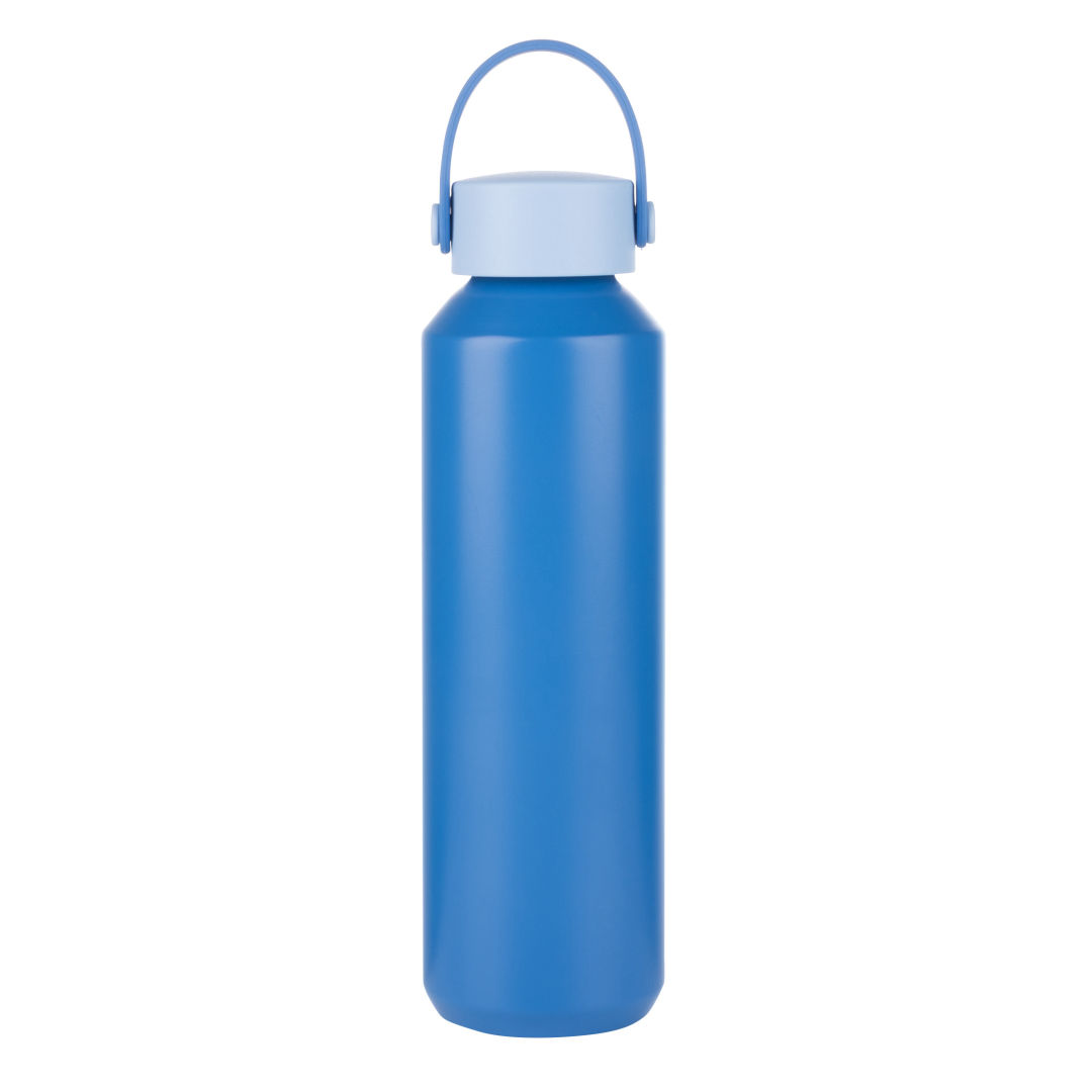 Bouteille Colorburst bleue de couleur unie