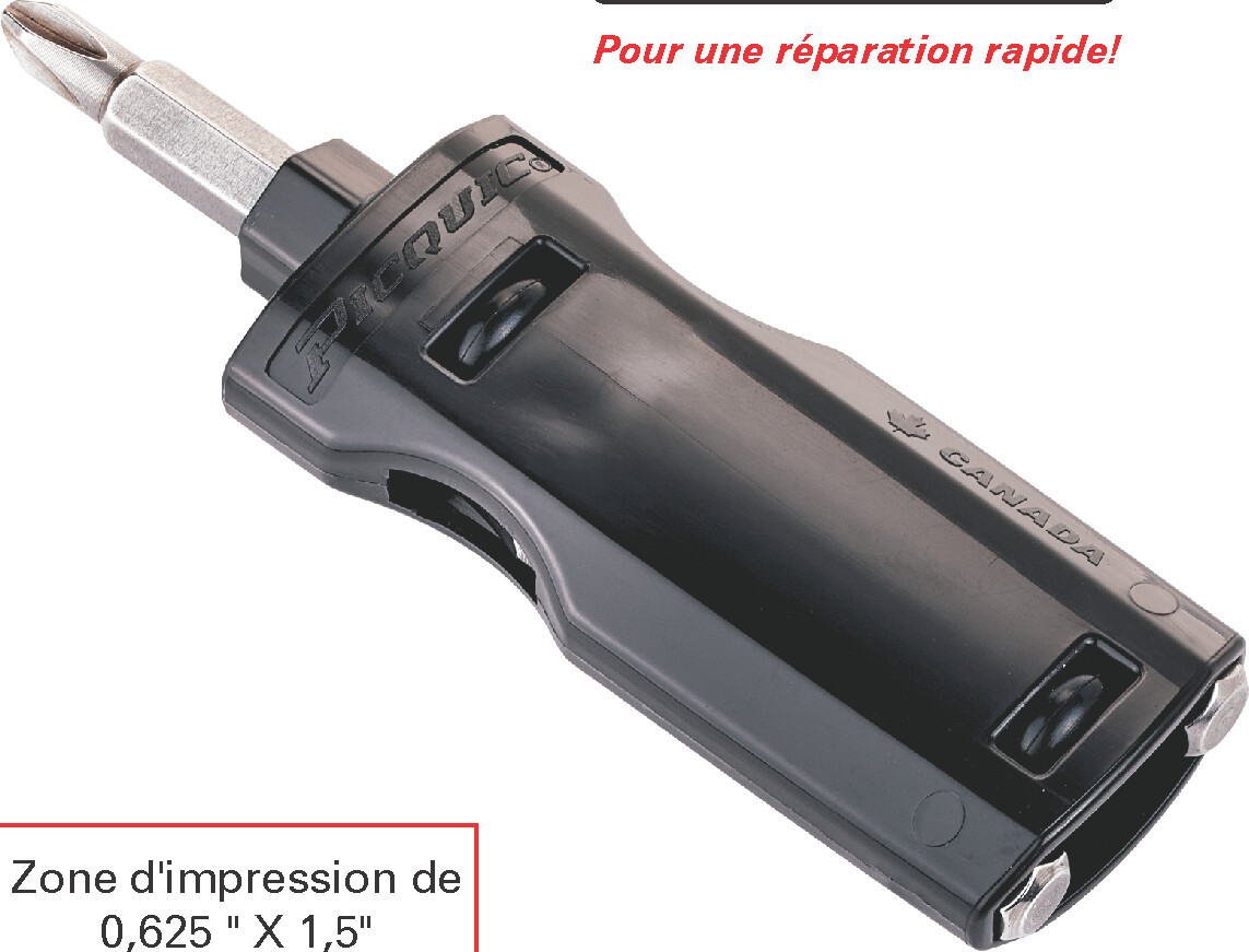 Zone d’impression du tournevis Picquic Le PIC